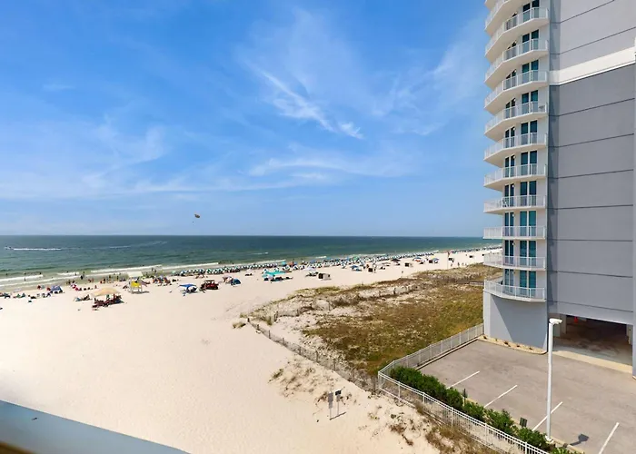 Beachfront With Pool Private Balcony & Washer And Dryer * Gulf Shores
